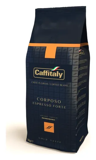 Paquet de café en grains Caffitaly Corposo, 1 kg
