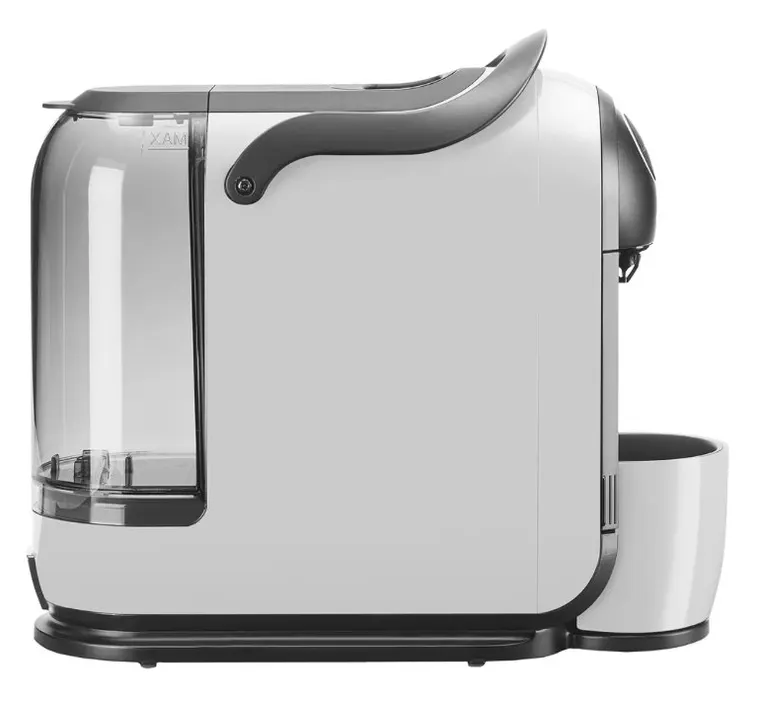 Machine Caffitaly S29H vue de profil, avec son réservoir d'eau transparent